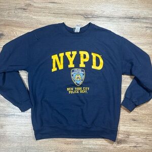 NYPD Navy Crewneck Sweater